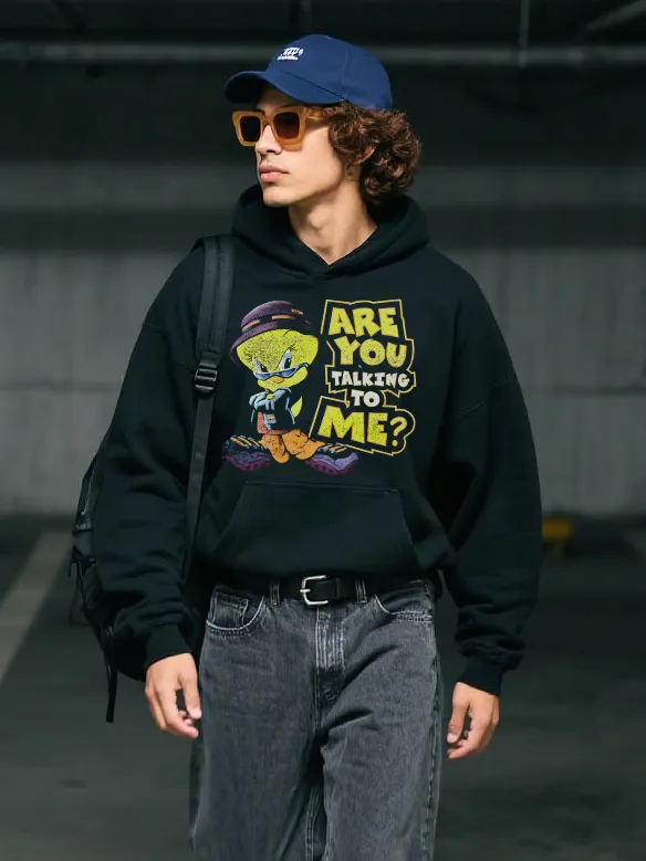 #SA97 SAINT Hooded Sweatshirt P180 Color: Black Size: S-XL
